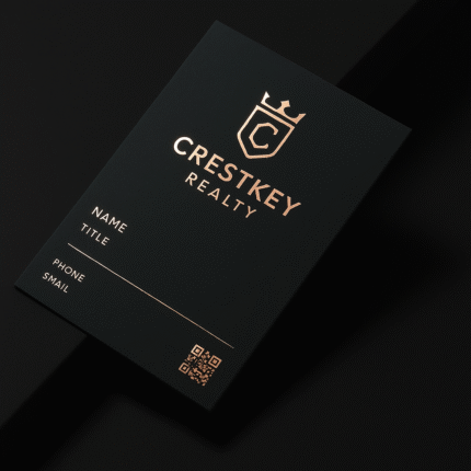 RAISED FOIL BUSINESS CARD